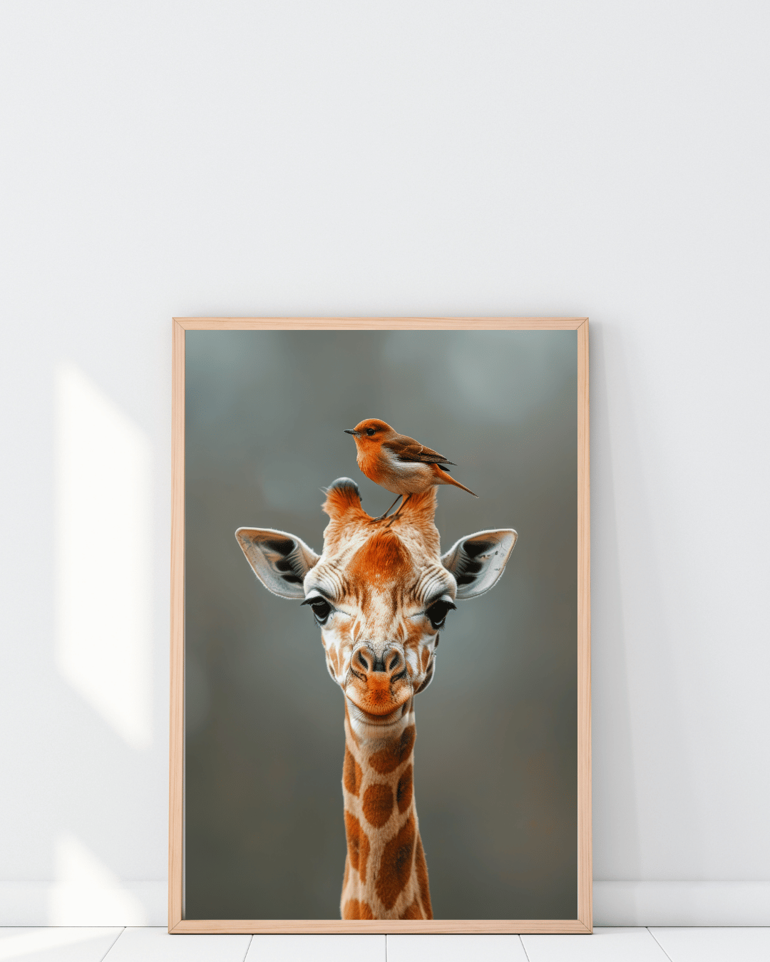 "Wild Companions – A Gentle Moment Between Two Species"