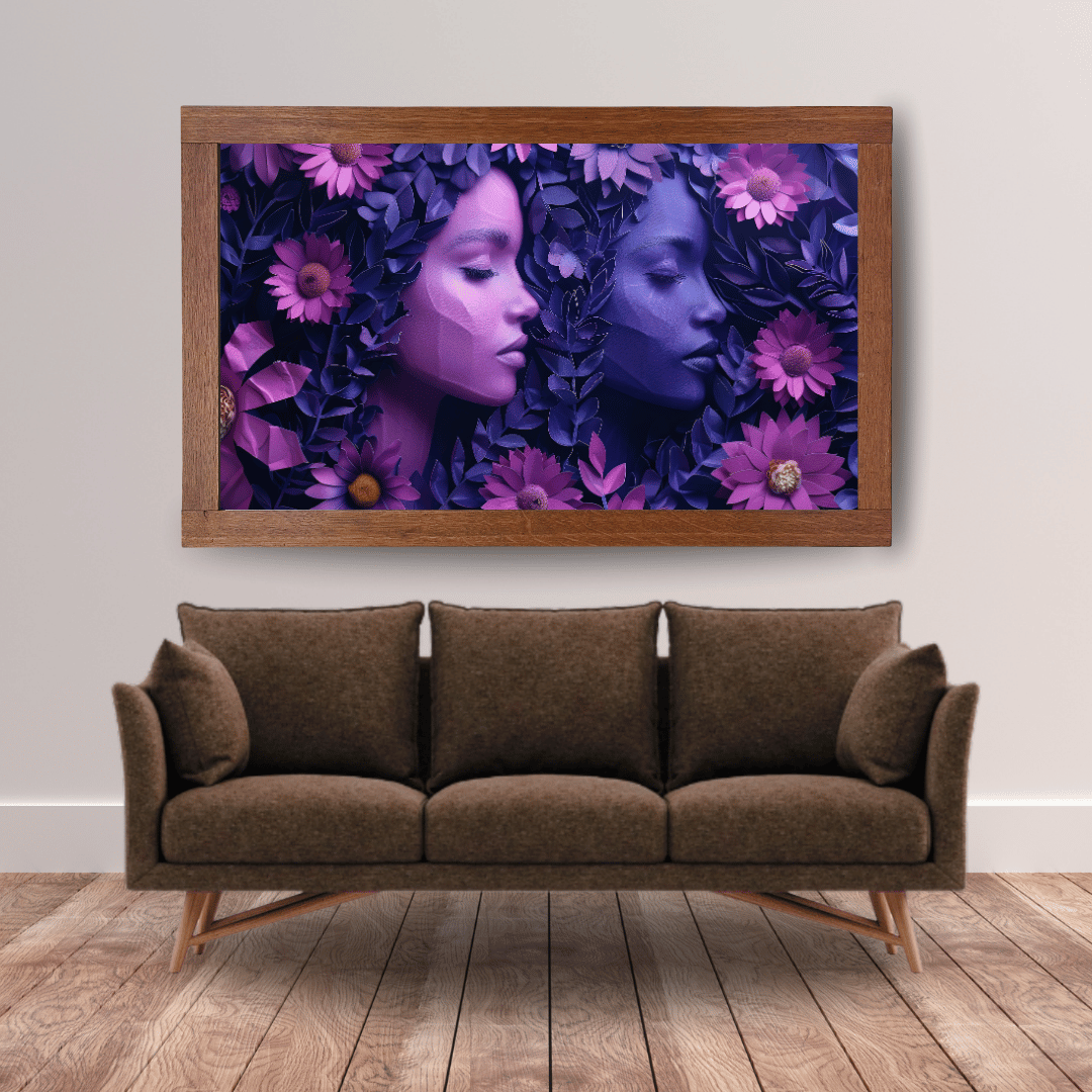 "Dual Bloom" – A Celebration of Feminine Harmony